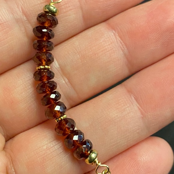 Genuine Garnet bracelet - Picture 5 of 6
